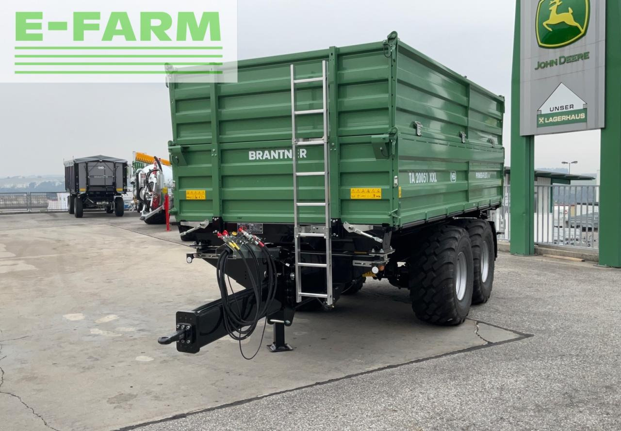 Brantner TA 20051/2 XXL - Poľnohospodársky sklápěcí príves: obrázok 1 Brantner TA 20051/2 XXL - Poľnohospodársky sklápěcí príves: obrázok 1