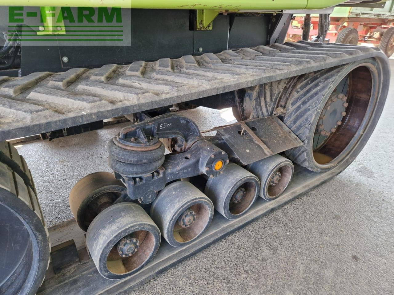 Pásový traktor CLAAS Cat Challenger 75E: obrázok 7