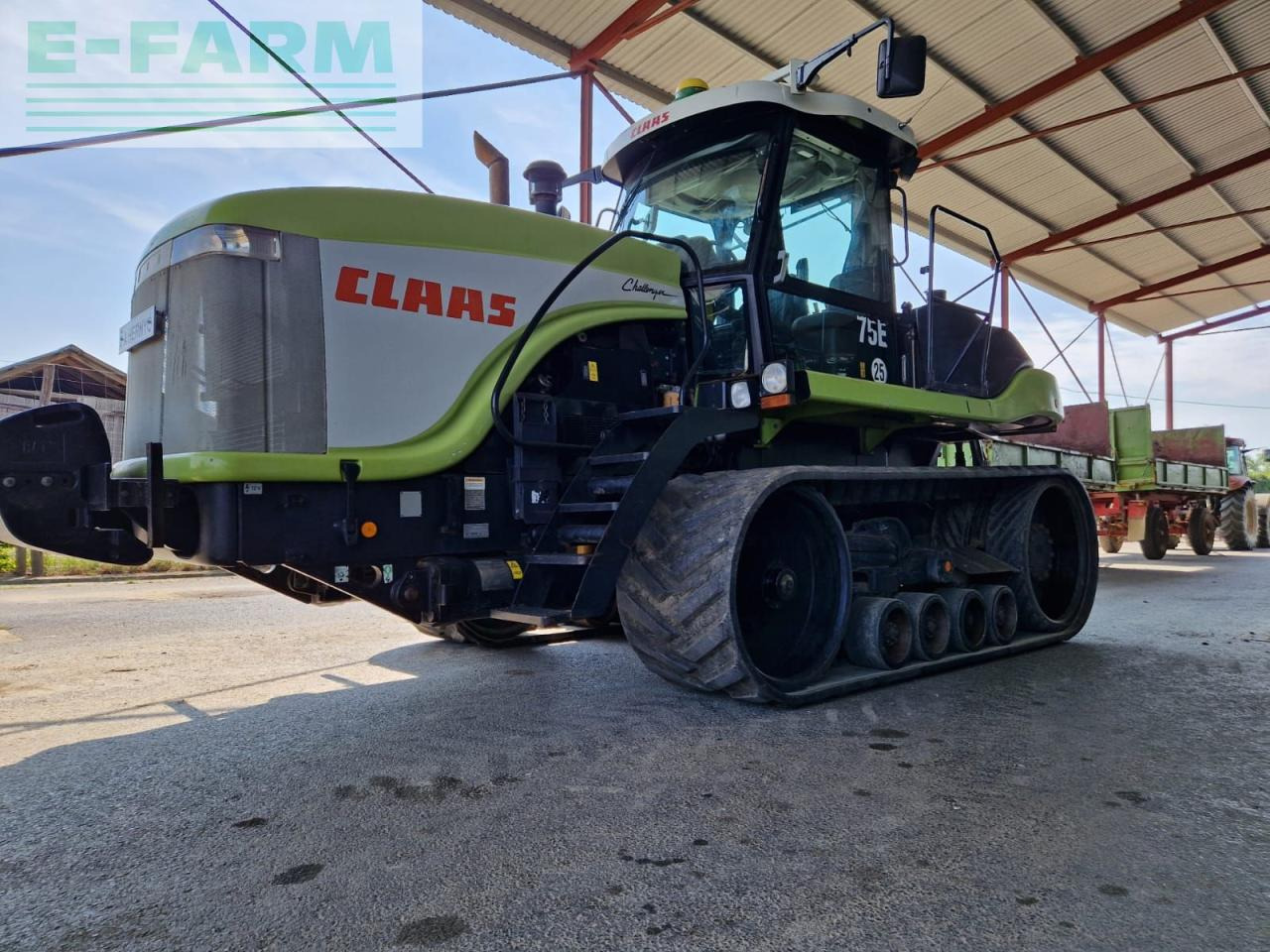 Pásový traktor CLAAS Cat Challenger 75E: obrázok 6