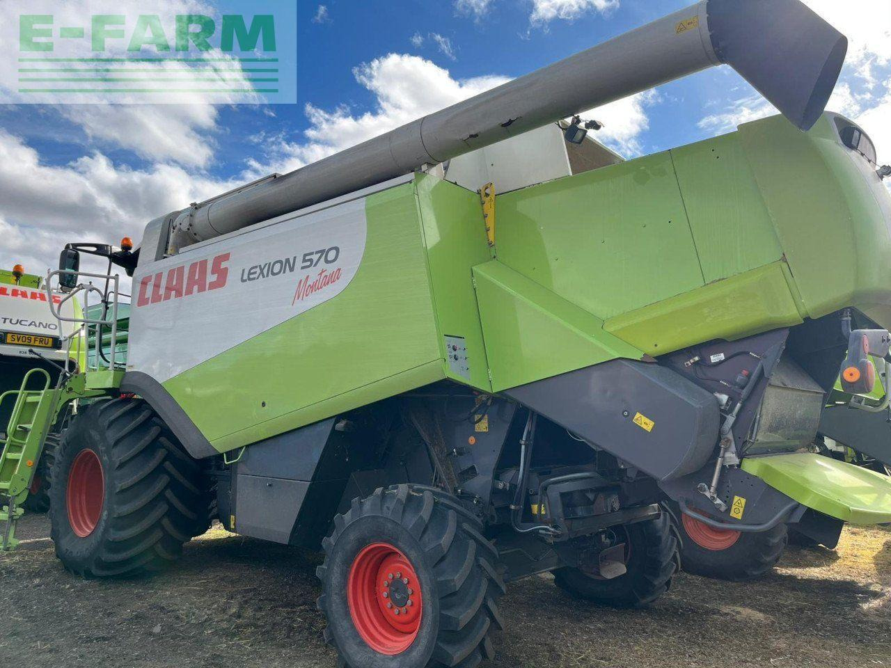 CLAAS LEXION 570 MONTANA - Obilný kombajn: obrázok 3 CLAAS LEXION 570 MONTANA - Obilný kombajn: obrázok 3