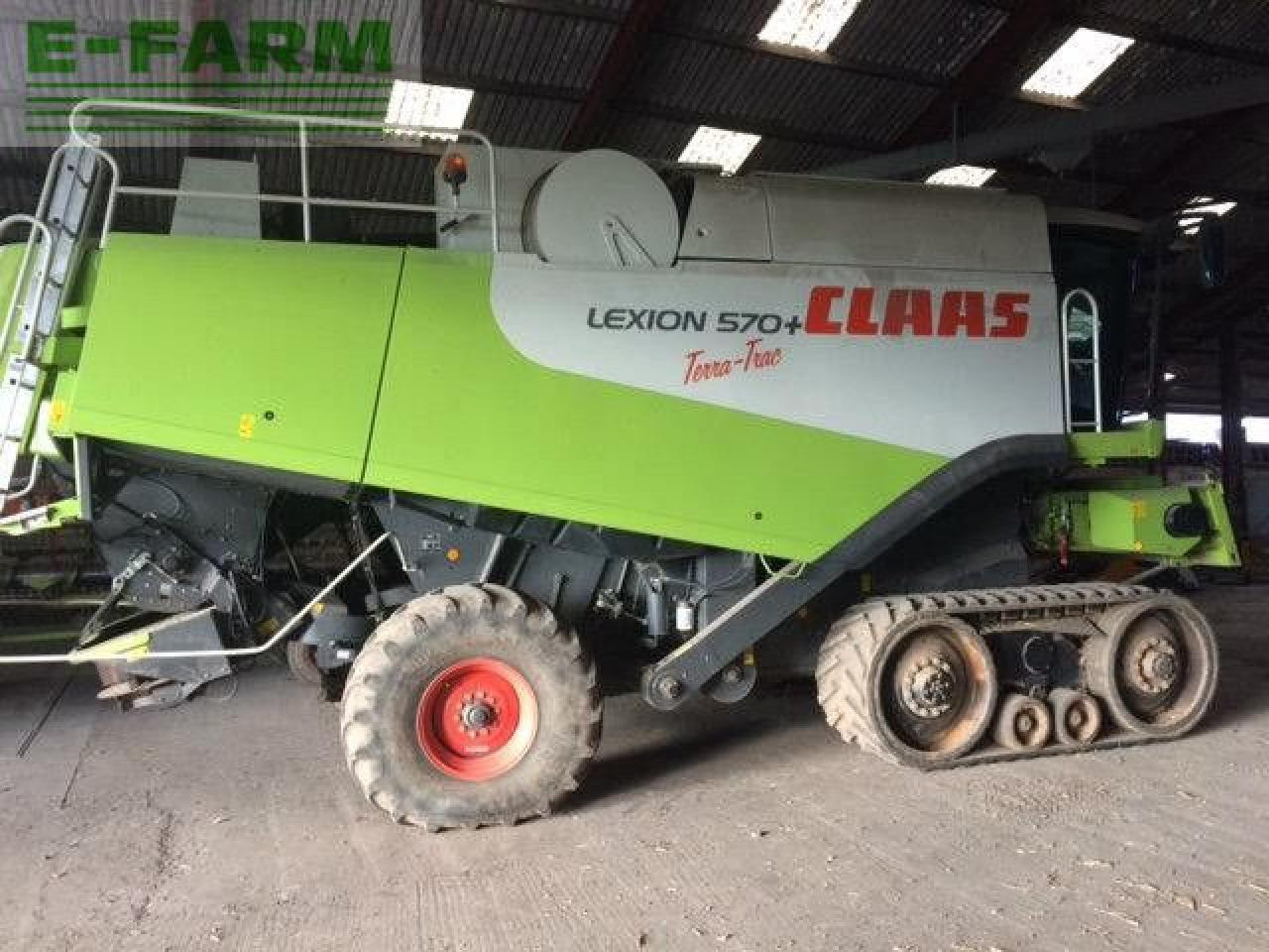 CLAAS LEXION 570 TT - Obilný kombajn: obrázok 2 CLAAS LEXION 570 TT - Obilný kombajn: obrázok 2