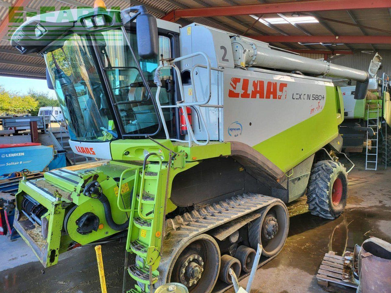 CLAAS LEXION 580+ TT - Obilný kombajn: obrázok 1 CLAAS LEXION 580+ TT - Obilný kombajn: obrázok 1