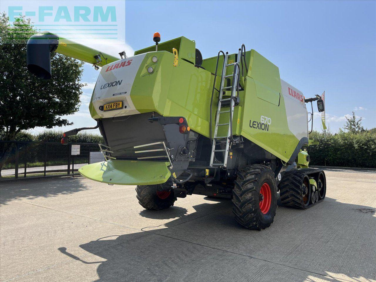 CLAAS LEXION 670 TT - Obilný kombajn: obrázok 5 CLAAS LEXION 670 TT - Obilný kombajn: obrázok 5
