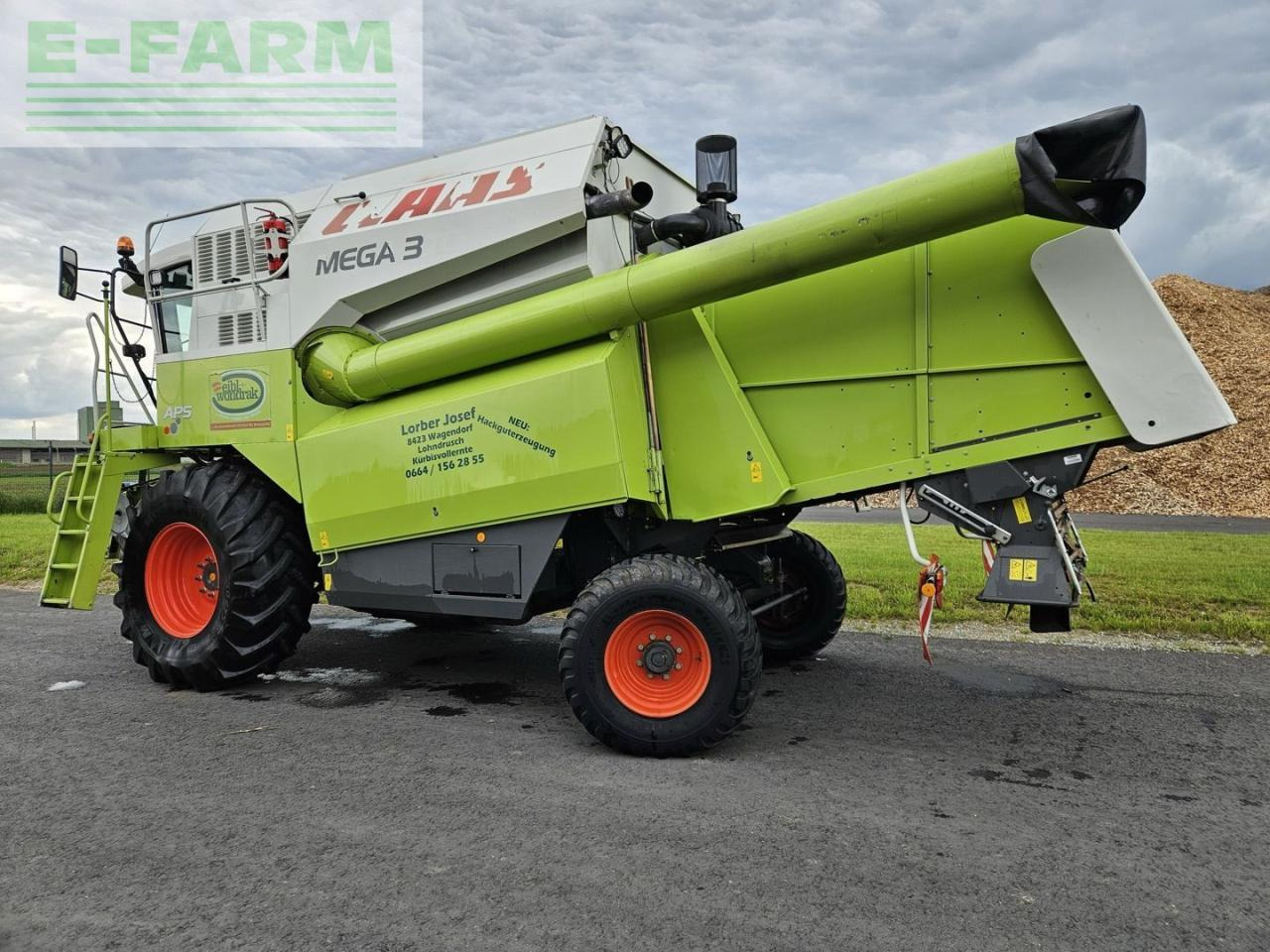 CLAAS Mega 370 - Obilný kombajn: obrázok 2 CLAAS Mega 370 - Obilný kombajn: obrázok 2
