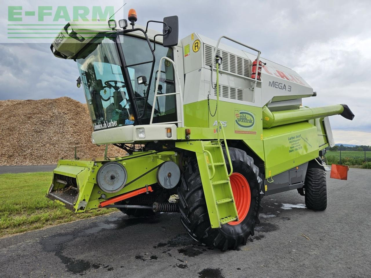 CLAAS Mega 370 - Obilný kombajn: obrázok 1 CLAAS Mega 370 - Obilný kombajn: obrázok 1
