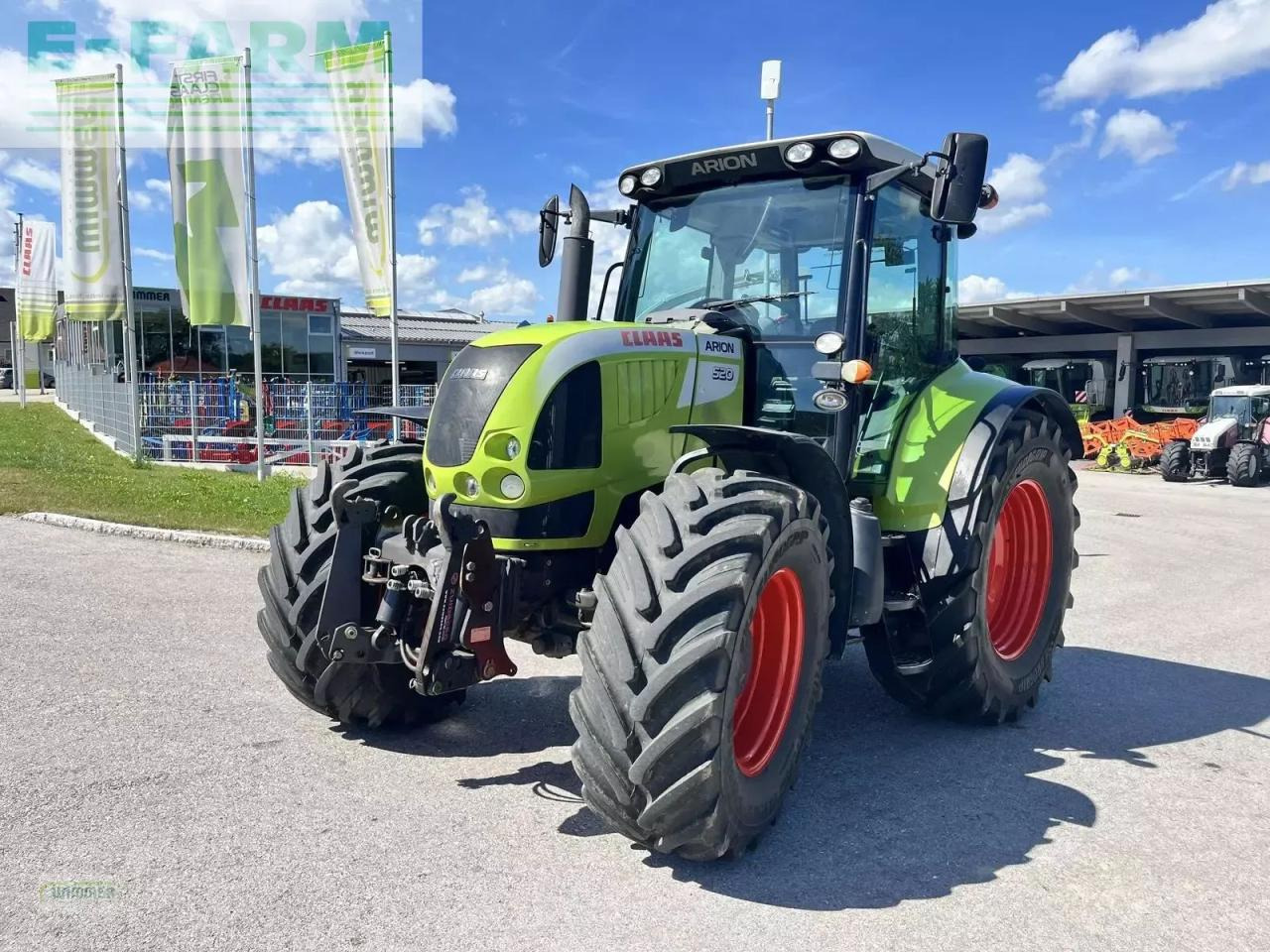 CLAAS arion 520 / lastschalt (gebrauchter arion 500) - Traktor: obrázok 4 CLAAS arion 520 / lastschalt (gebrauchter arion 500) - Traktor: obrázok 4