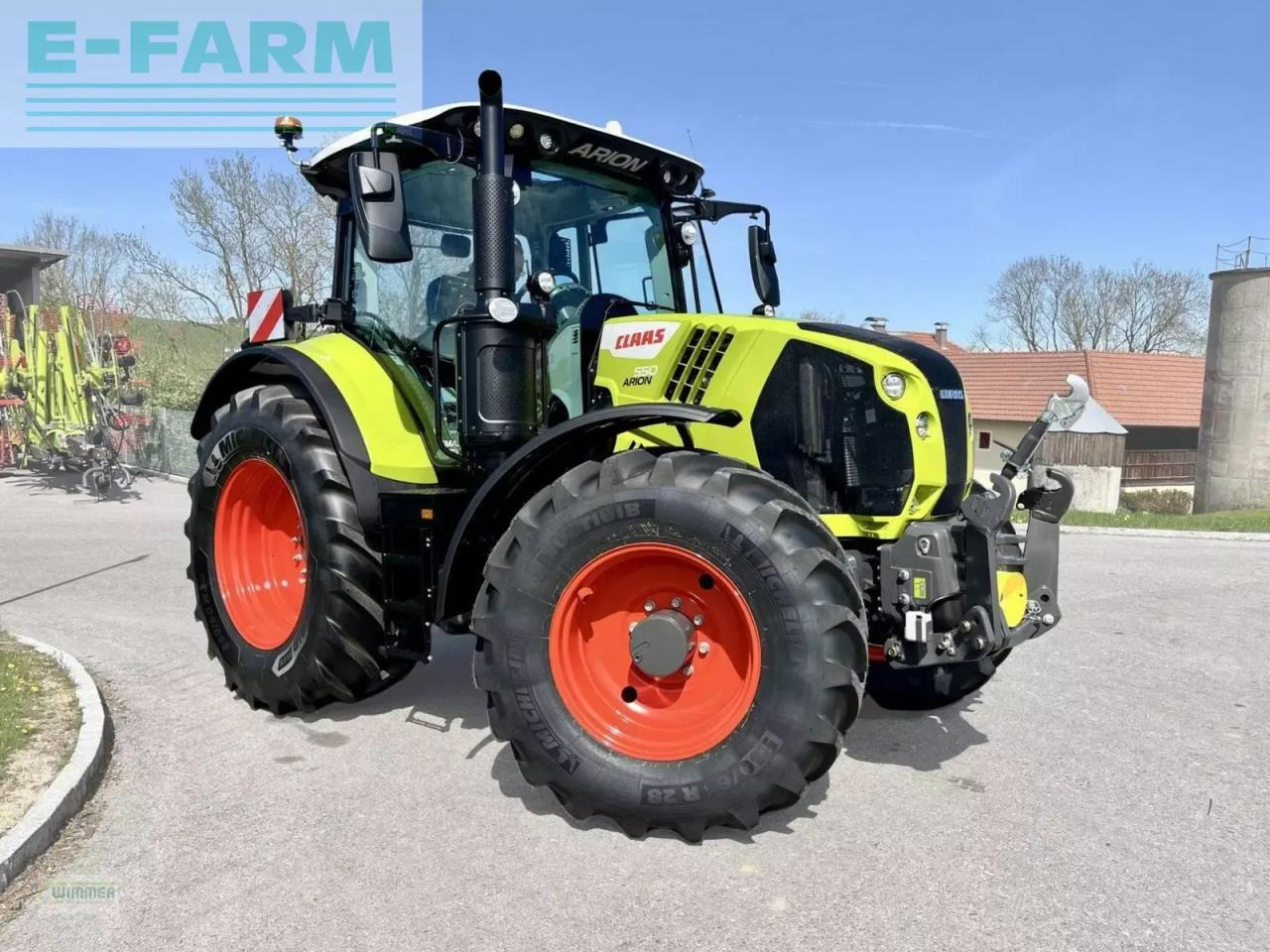 CLAAS arion 550 cmatic cbis / stufenlos (arion 500) CMATIC CEBIS - Traktor: obrázok 1 CLAAS arion 550 cmatic cbis / stufenlos (arion 500) CMATIC CEBIS - Traktor: obrázok 1