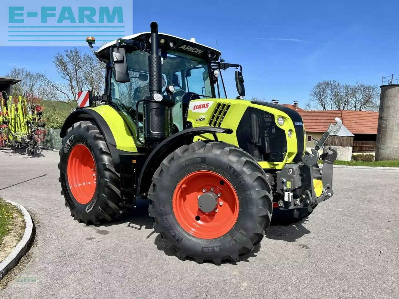 CLAAS arion 550 cmatic cbis / stufenlos (arion 500) CMATIC CEBIS - Traktor: obrázok 2 CLAAS arion 550 cmatic cbis / stufenlos (arion 500) CMATIC CEBIS - Traktor: obrázok 2