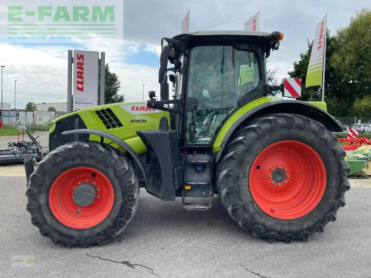 CLAAS arion 660 cmatic cebis preisreduziert CMATIC CEBIS - Traktor: obrázok 4 CLAAS arion 660 cmatic cebis preisreduziert CMATIC CEBIS - Traktor: obrázok 4