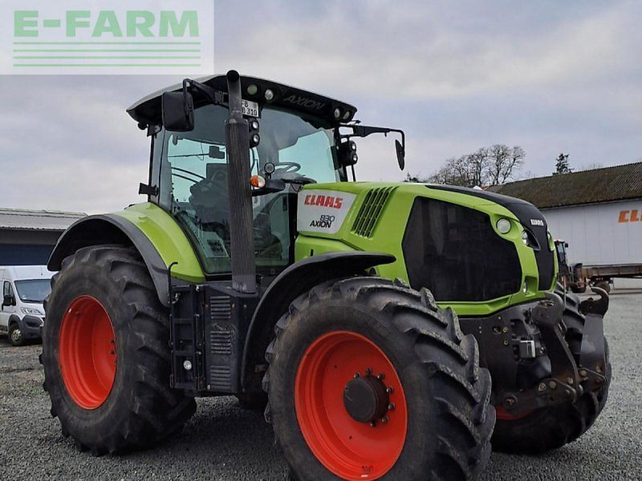 CLAAS axion 830 cebis - Traktor: obrázok 4 CLAAS axion 830 cebis - Traktor: obrázok 4