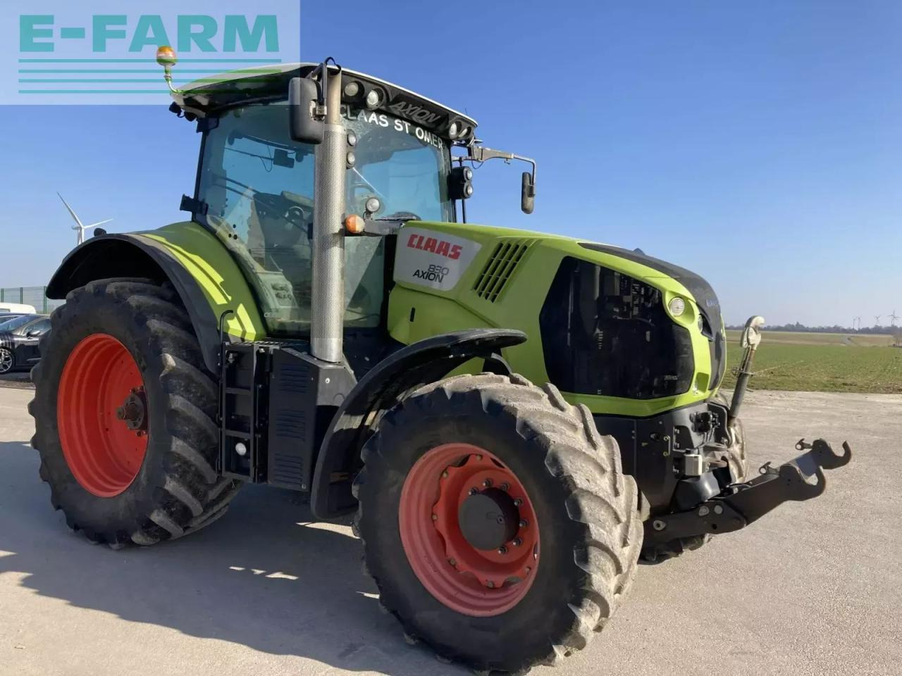 CLAAS axion 830 cebis - Traktor: obrázok 3 CLAAS axion 830 cebis - Traktor: obrázok 3