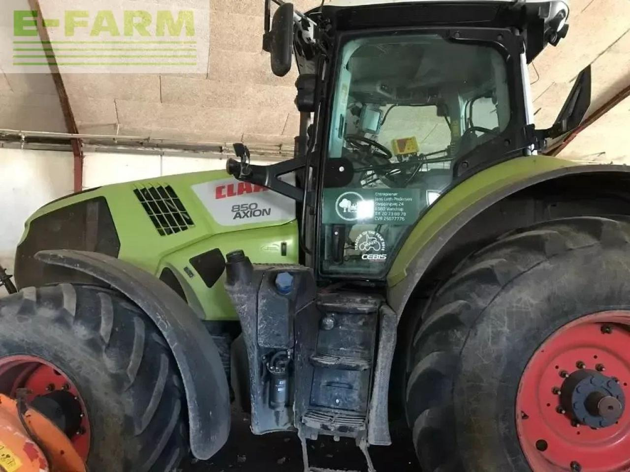 CLAAS axion 850 cebis - Traktor: obrázok 1 CLAAS axion 850 cebis - Traktor: obrázok 1
