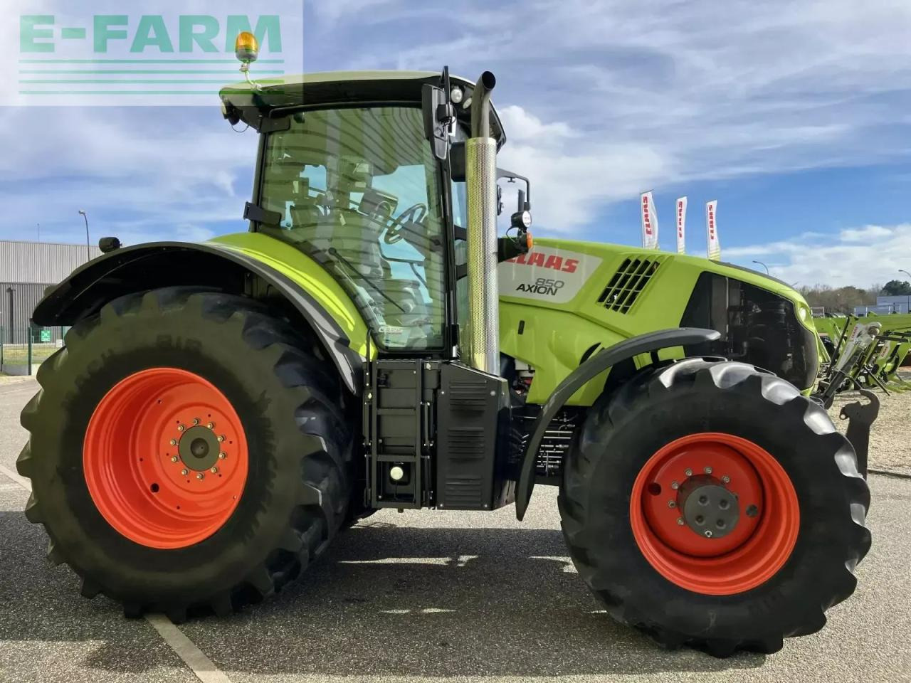 CLAAS axion 850 cebis + gps - Traktor: obrázok 4 CLAAS axion 850 cebis + gps - Traktor: obrázok 4