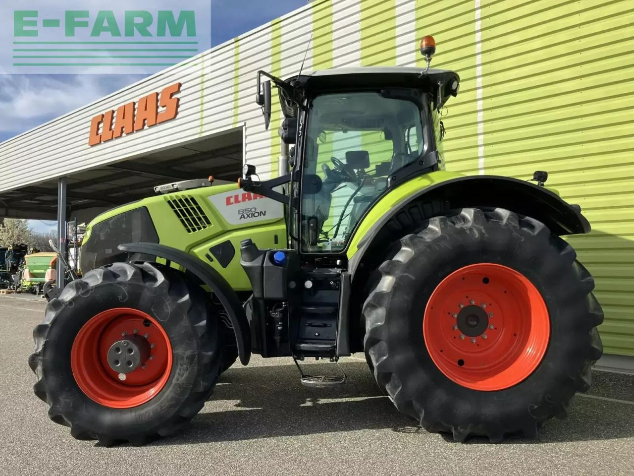 CLAAS axion 850 cebis + gps - Traktor: obrázok 2 CLAAS axion 850 cebis + gps - Traktor: obrázok 2