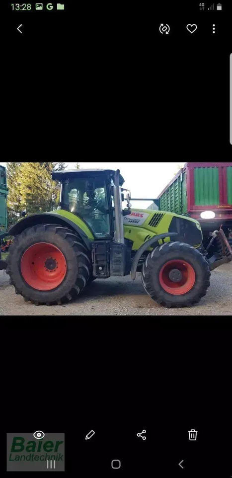 CLAAS axion 870 - Traktor: obrázok 2 CLAAS axion 870 - Traktor: obrázok 2