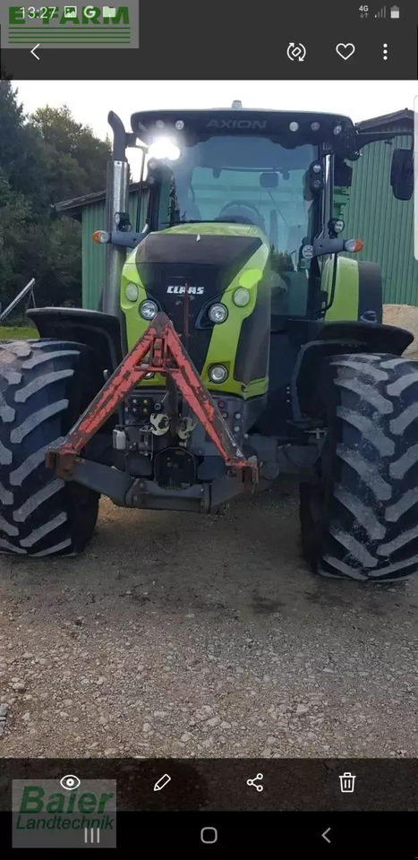 CLAAS axion 870 - Traktor: obrázok 1 CLAAS axion 870 - Traktor: obrázok 1