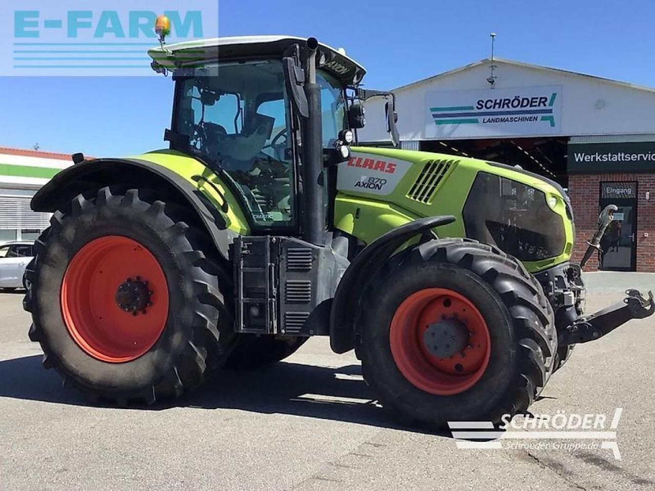 CLAAS axion 870 cmatic rtk CMATIC - Traktor: obrázok 2 CLAAS axion 870 cmatic rtk CMATIC - Traktor: obrázok 2