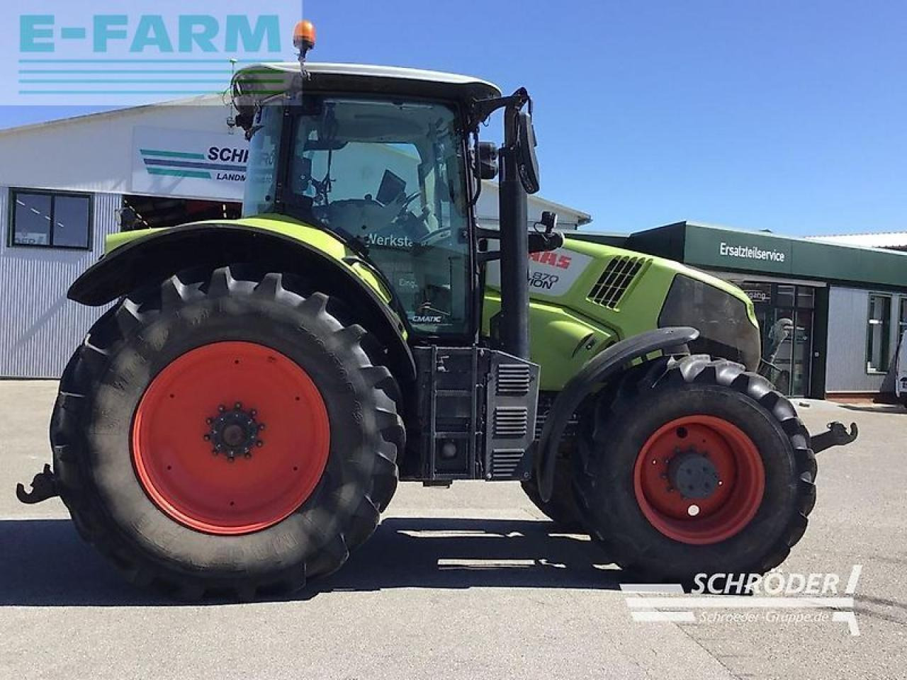 CLAAS axion 870 cmatic rtk CMATIC - Traktor: obrázok 4 CLAAS axion 870 cmatic rtk CMATIC - Traktor: obrázok 4