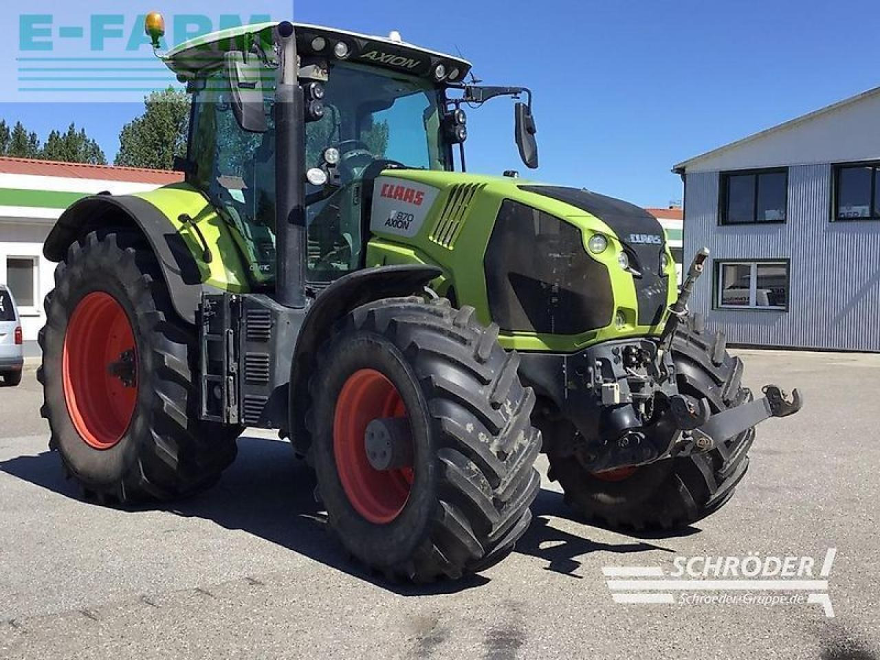 CLAAS axion 870 cmatic rtk CMATIC - Traktor: obrázok 1 CLAAS axion 870 cmatic rtk CMATIC - Traktor: obrázok 1