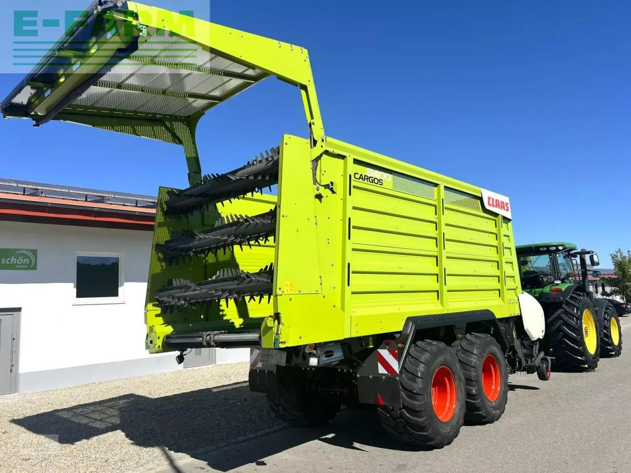 Zberací voz CLAAS cargos 8400 im topzustand - mit nur 1.707 fuhren !!: obrázok 8