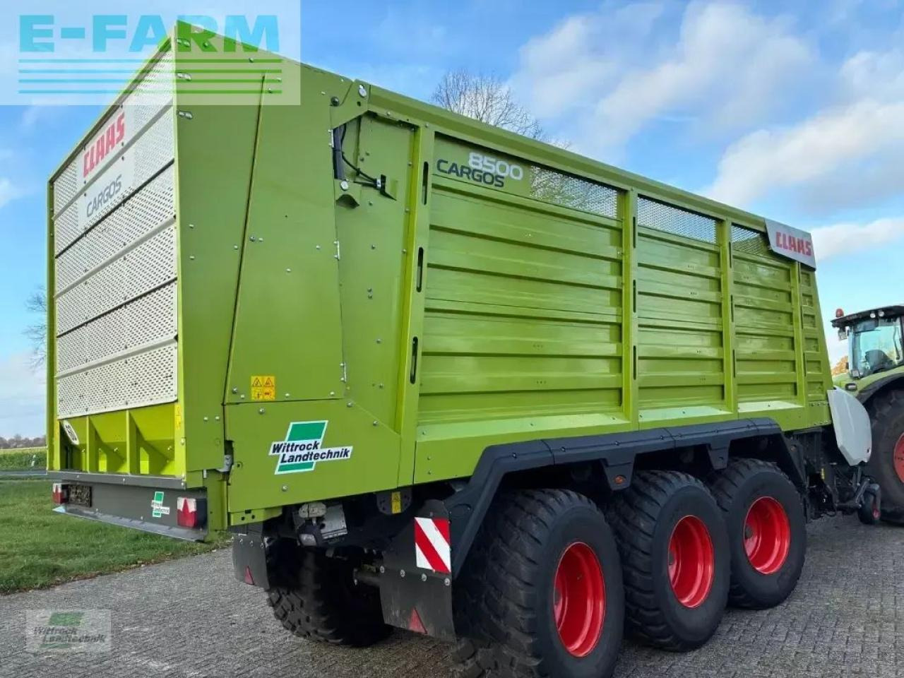 Poľnohospodársky sklápěcí príves CLAAS cargos 8500 tridem: obrázok 12