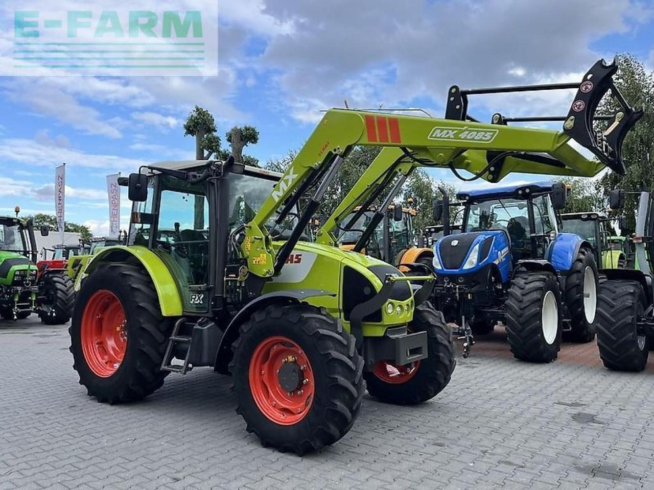 CLAAS celtis 446 plus rx + mailleux mx40-85 - Traktor: obrázok 4 CLAAS celtis 446 plus rx + mailleux mx40-85 - Traktor: obrázok 4