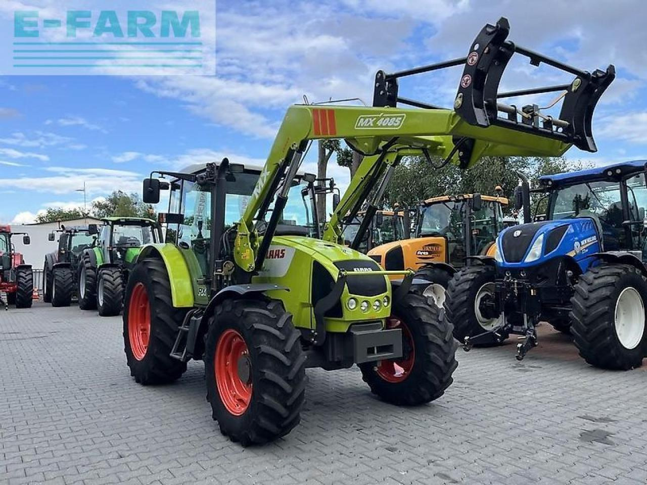 CLAAS celtis 446 plus rx + mailleux mx40-85 - Traktor: obrázok 3 CLAAS celtis 446 plus rx + mailleux mx40-85 - Traktor: obrázok 3