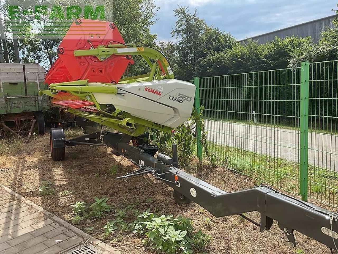CLAAS cerio 560 schneidwerk mit wagen - Příslušenstvo pro řezačky: obrázok 3 CLAAS cerio 560 schneidwerk mit wagen - Příslušenstvo pro řezačky: obrázok 3