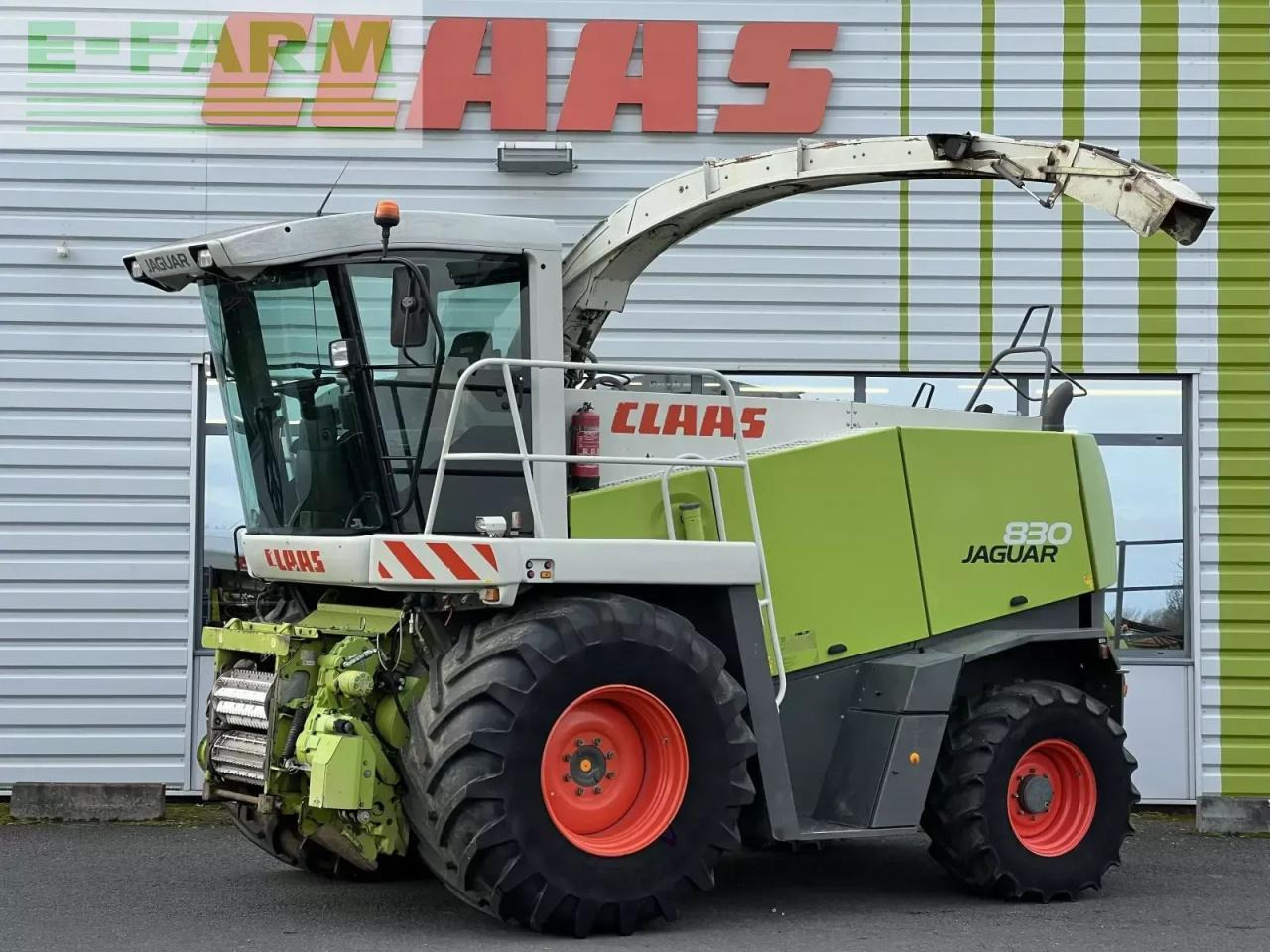 Samohybná rezačka CLAAS jaguar 830: obrázok 7