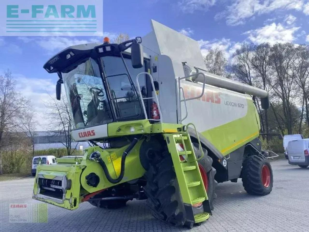 CLAAS lexion 570 + v750 + tw - Obilný kombajn: obrázok 3 CLAAS lexion 570 + v750 + tw - Obilný kombajn: obrázok 3