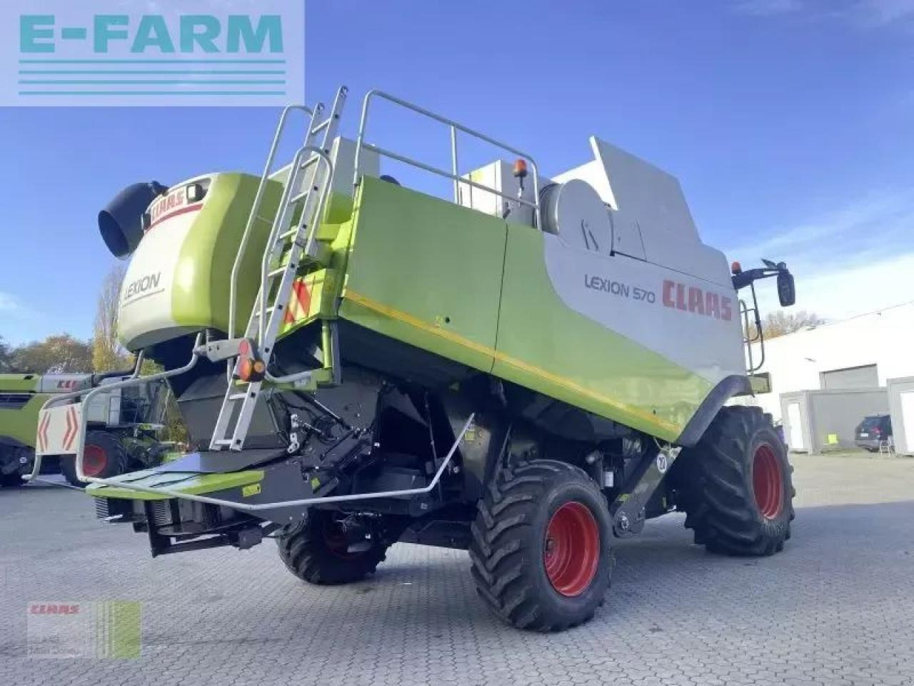CLAAS lexion 570 + v750 + tw - Obilný kombajn: obrázok 5 CLAAS lexion 570 + v750 + tw - Obilný kombajn: obrázok 5