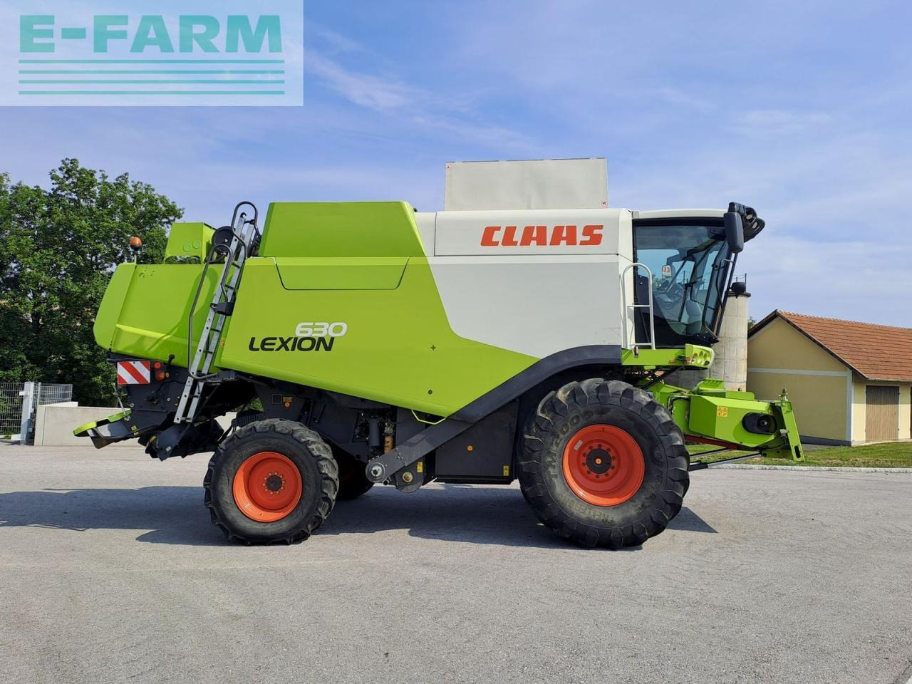 CLAAS lexion 630 - allrad - Obilný kombajn: obrázok 4 CLAAS lexion 630 - allrad - Obilný kombajn: obrázok 4