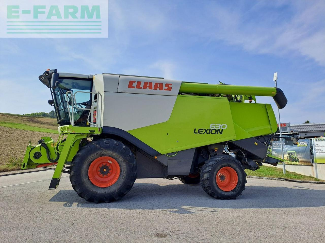 CLAAS lexion 630 - allrad - Obilný kombajn: obrázok 2 CLAAS lexion 630 - allrad - Obilný kombajn: obrázok 2