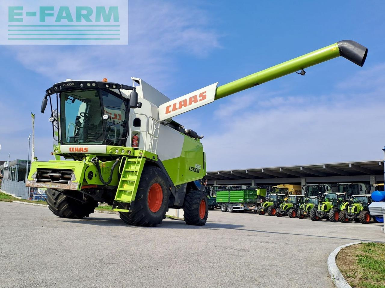 CLAAS lexion 630 - allrad - Obilný kombajn: obrázok 5 CLAAS lexion 630 - allrad - Obilný kombajn: obrázok 5