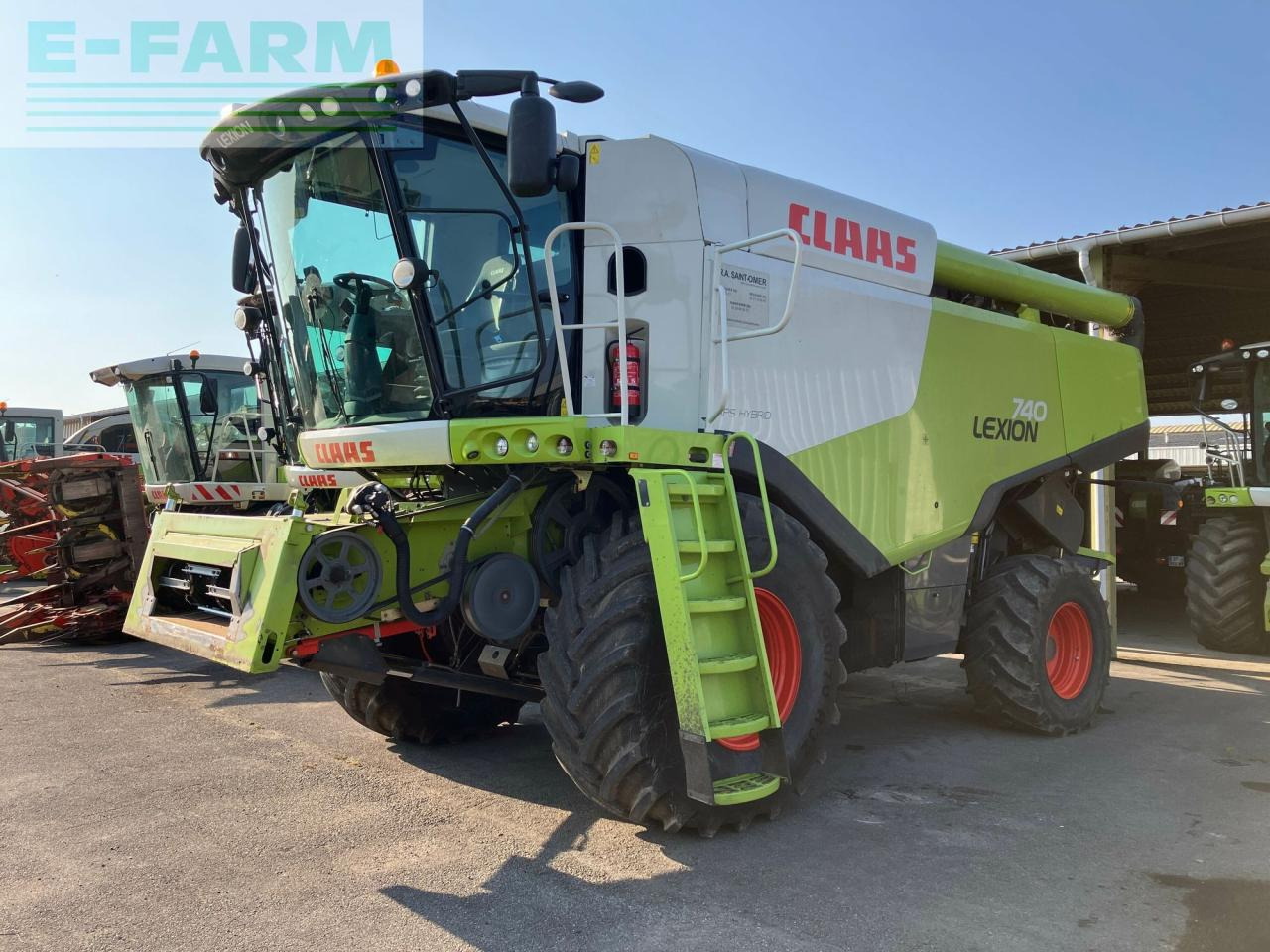 CLAAS lexion 740 - Obilný kombajn: obrázok 1 CLAAS lexion 740 - Obilný kombajn: obrázok 1
