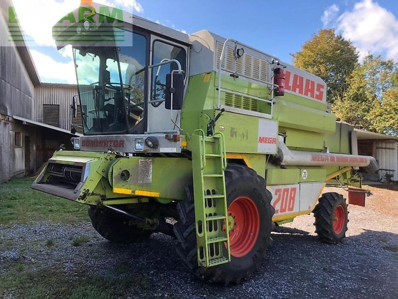 CLAAS mega 208 - Obilný kombajn: obrázok 1 CLAAS mega 208 - Obilný kombajn: obrázok 1
