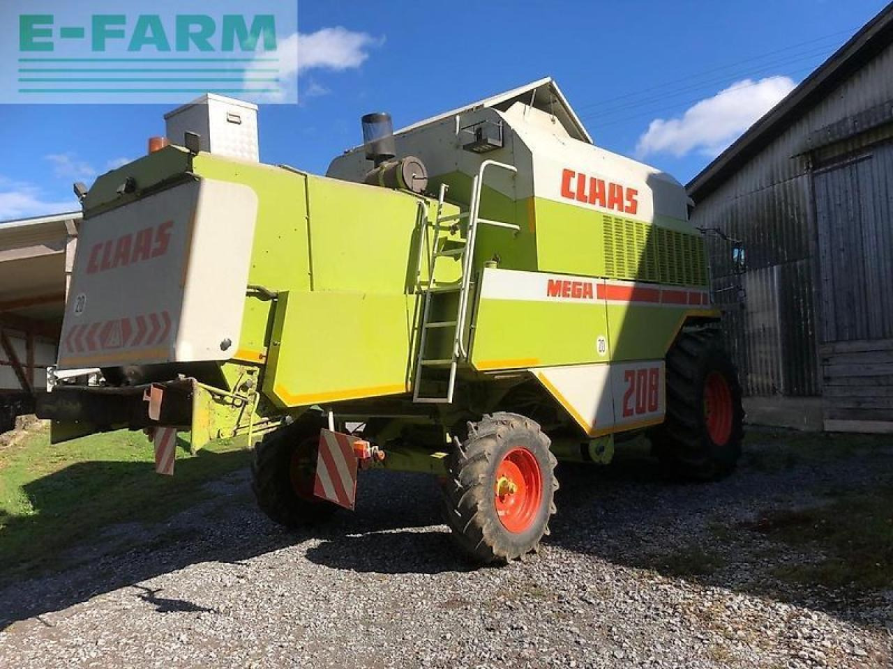 CLAAS mega 208 - Obilný kombajn: obrázok 2 CLAAS mega 208 - Obilný kombajn: obrázok 2
