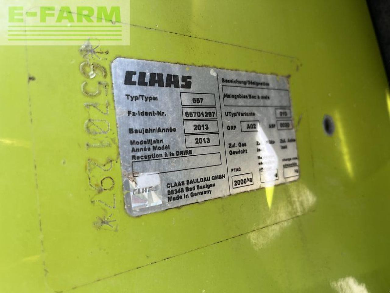 Příslušenstvo pro řezačky CLAAS orbis 450: obrázok 9 Příslušenstvo pro řezačky CLAAS orbis 450: obrázok 9
