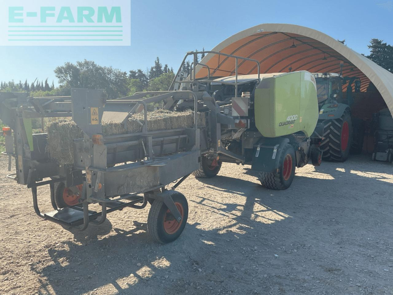 CLAAS quadrant 4000 - Lis na hranaté balíky: obrázok 5 CLAAS quadrant 4000 - Lis na hranaté balíky: obrázok 5