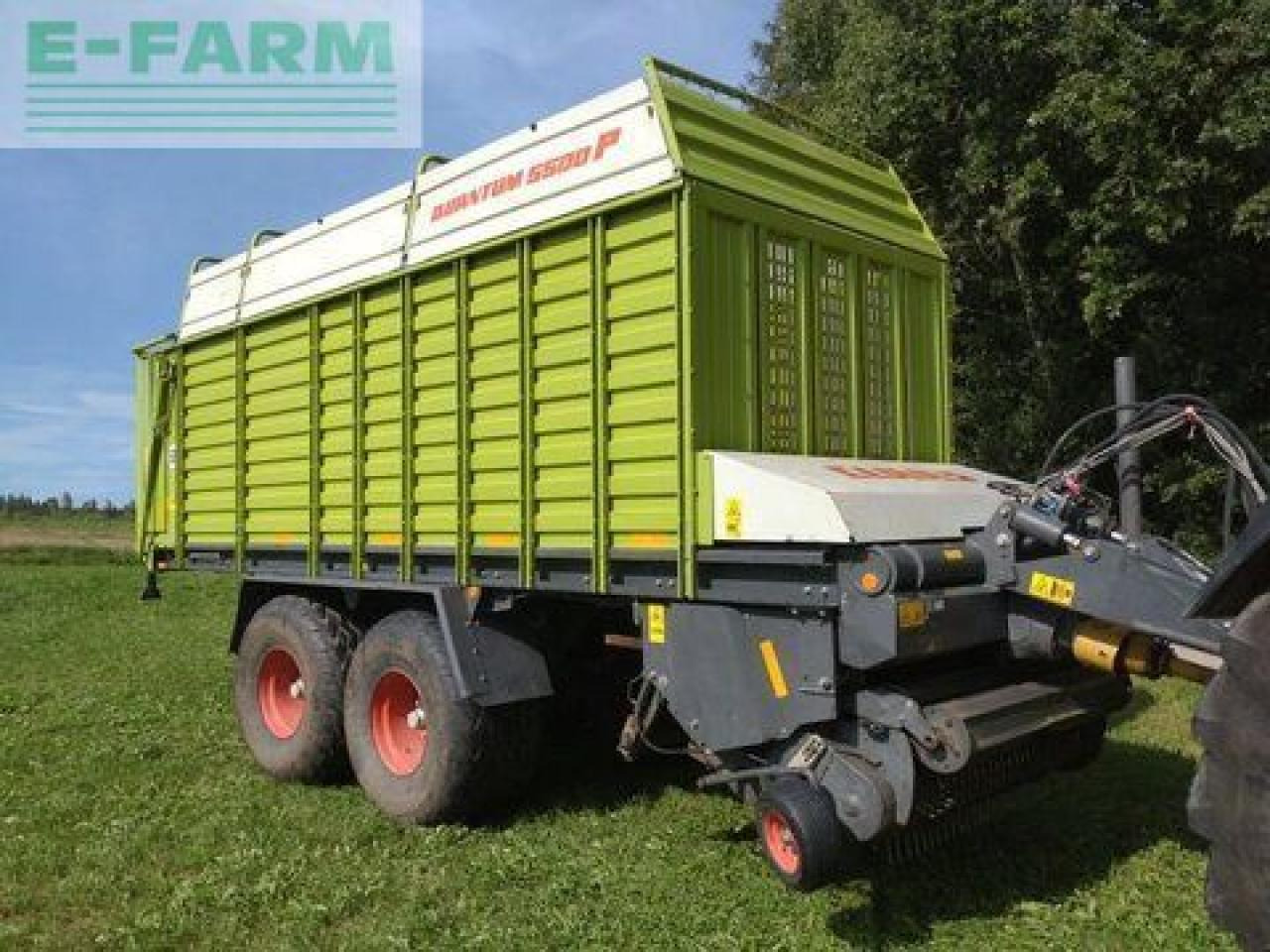 CLAAS quantum 5500 p - Poľnohospodársky sklápěcí príves: obrázok 2 CLAAS quantum 5500 p - Poľnohospodársky sklápěcí príves: obrázok 2