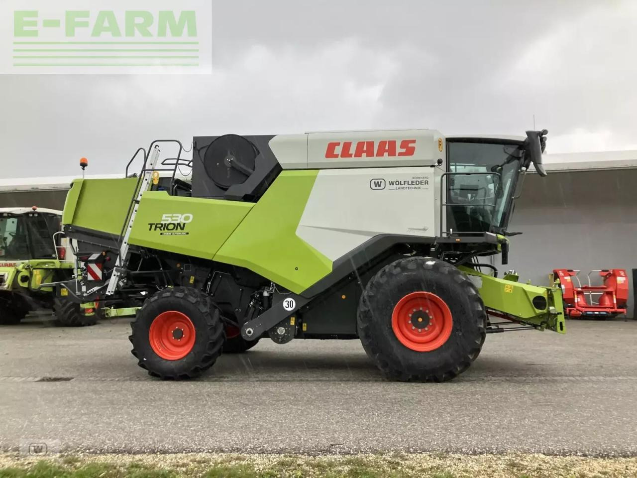CLAAS trion 530 - Obilný kombajn: obrázok 5 CLAAS trion 530 - Obilný kombajn: obrázok 5