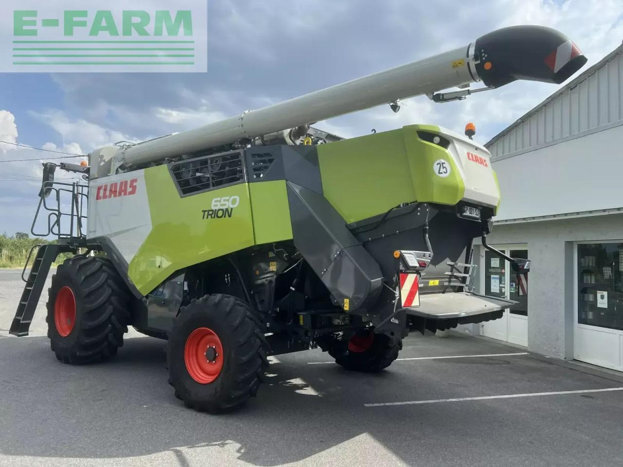 CLAAS trion 650 - Obilný kombajn: obrázok 5 CLAAS trion 650 - Obilný kombajn: obrázok 5