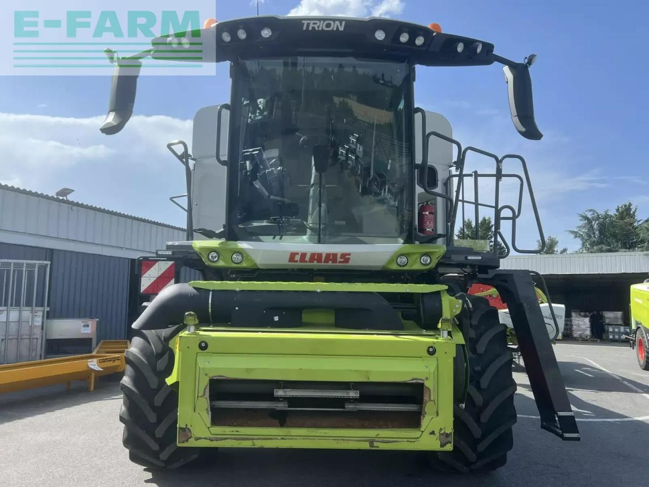 CLAAS trion 650 - Obilný kombajn: obrázok 2 CLAAS trion 650 - Obilný kombajn: obrázok 2