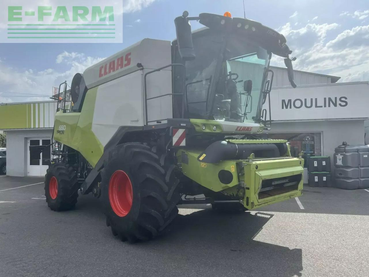 CLAAS trion 650 - Obilný kombajn: obrázok 1 CLAAS trion 650 - Obilný kombajn: obrázok 1