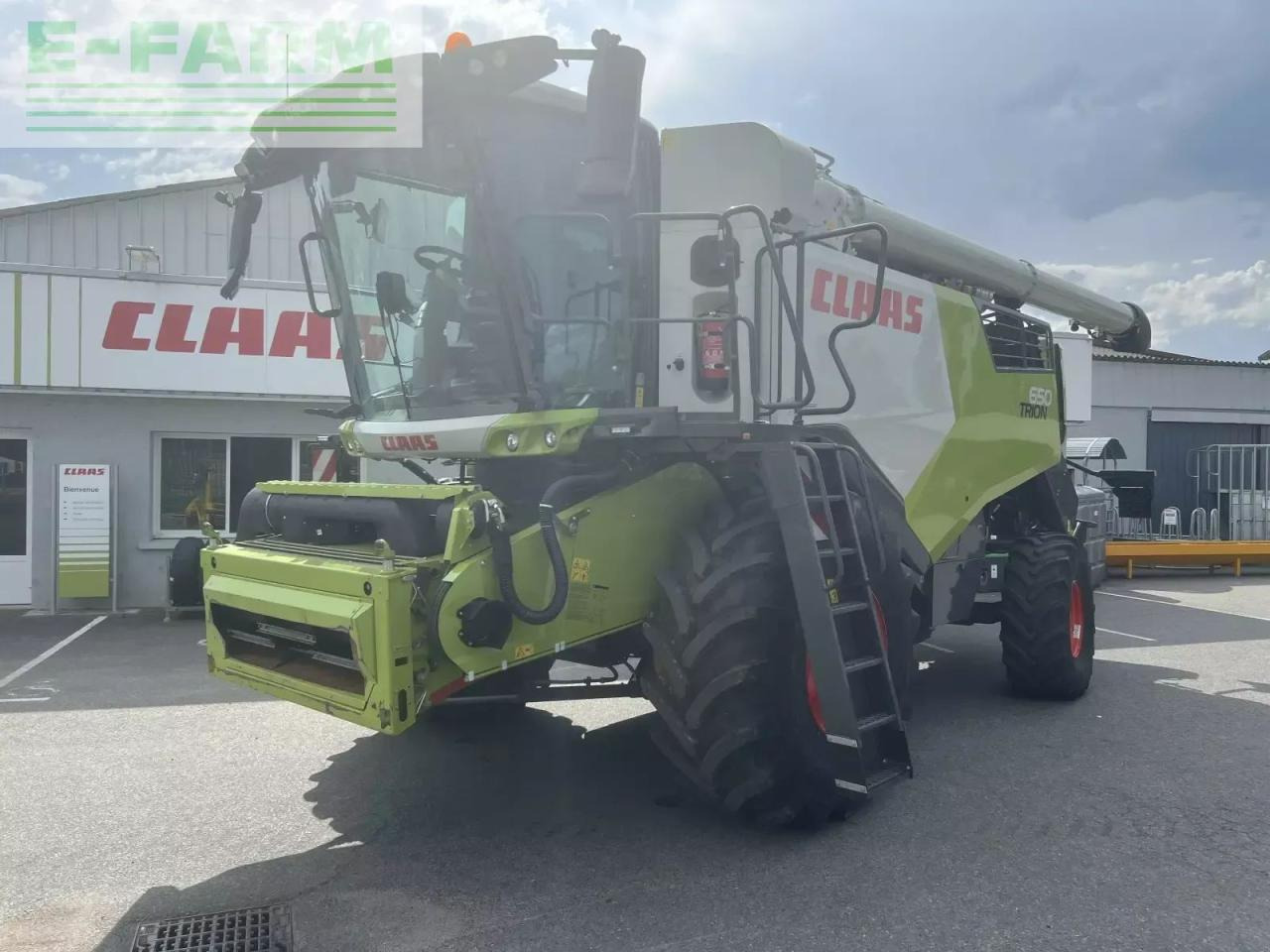 CLAAS trion 650 - Obilný kombajn: obrázok 3 CLAAS trion 650 - Obilný kombajn: obrázok 3