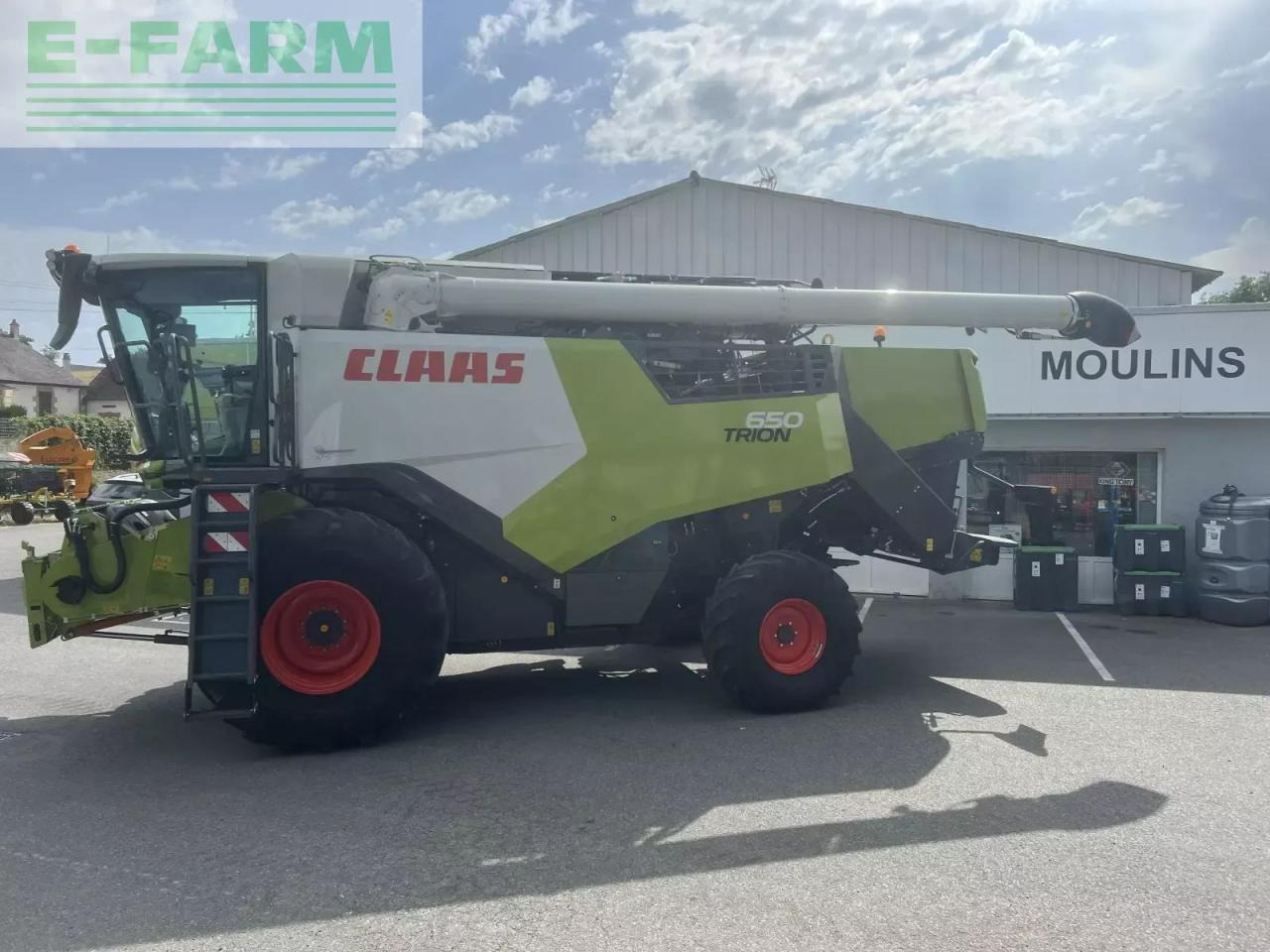 CLAAS trion 650 - Obilný kombajn: obrázok 4 CLAAS trion 650 - Obilný kombajn: obrázok 4