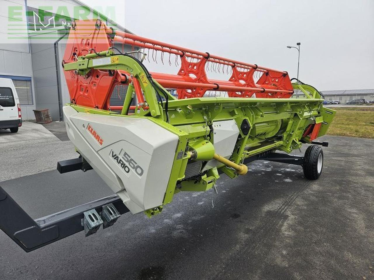 CLAAS vario 560 + rapstrenner + transportwagen - Adaptér na obilie: obrázok 1 CLAAS vario 560 + rapstrenner + transportwagen - Adaptér na obilie: obrázok 1