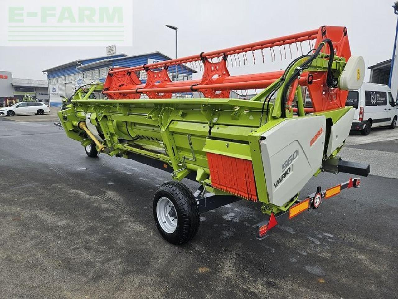 CLAAS vario 560 + rapstrenner + transportwagen - Adaptér na obilie: obrázok 4 CLAAS vario 560 + rapstrenner + transportwagen - Adaptér na obilie: obrázok 4