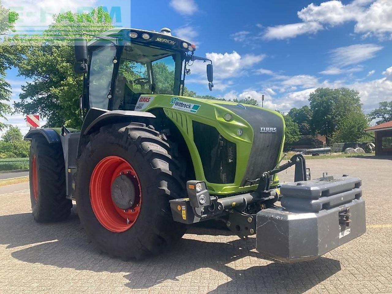 Traktor CLAAS xerion 4000 t vc: obrázok 14 Traktor CLAAS xerion 4000 t vc: obrázok 14