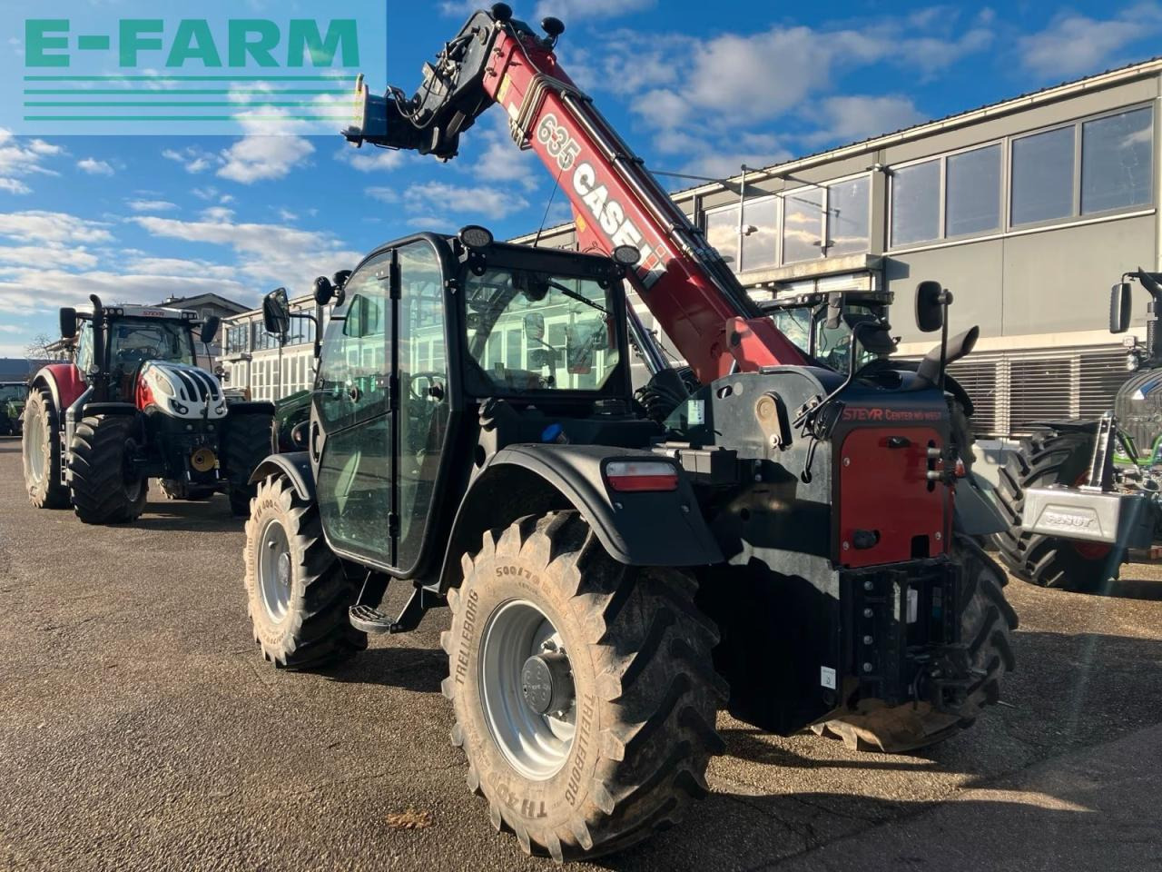 Case-IH 635 - Teleskopický nakladač: obrázok 5 Case-IH 635 - Teleskopický nakladač: obrázok 5